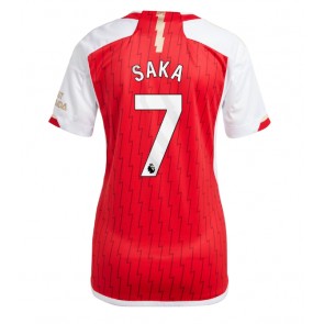 Arsenal Bukayo Saka #7 Domaci Dres za Ženska 2023-24 Kratak Rukavima